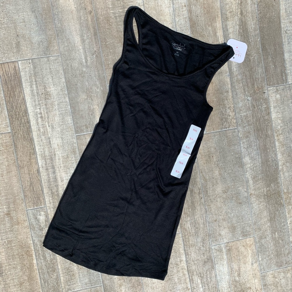 MATERNITY BUNDLE XS & SMALL BASICS IN BLACK INCLUDING PANTS, TANK & BELLY BAND - Picture 2 of 8